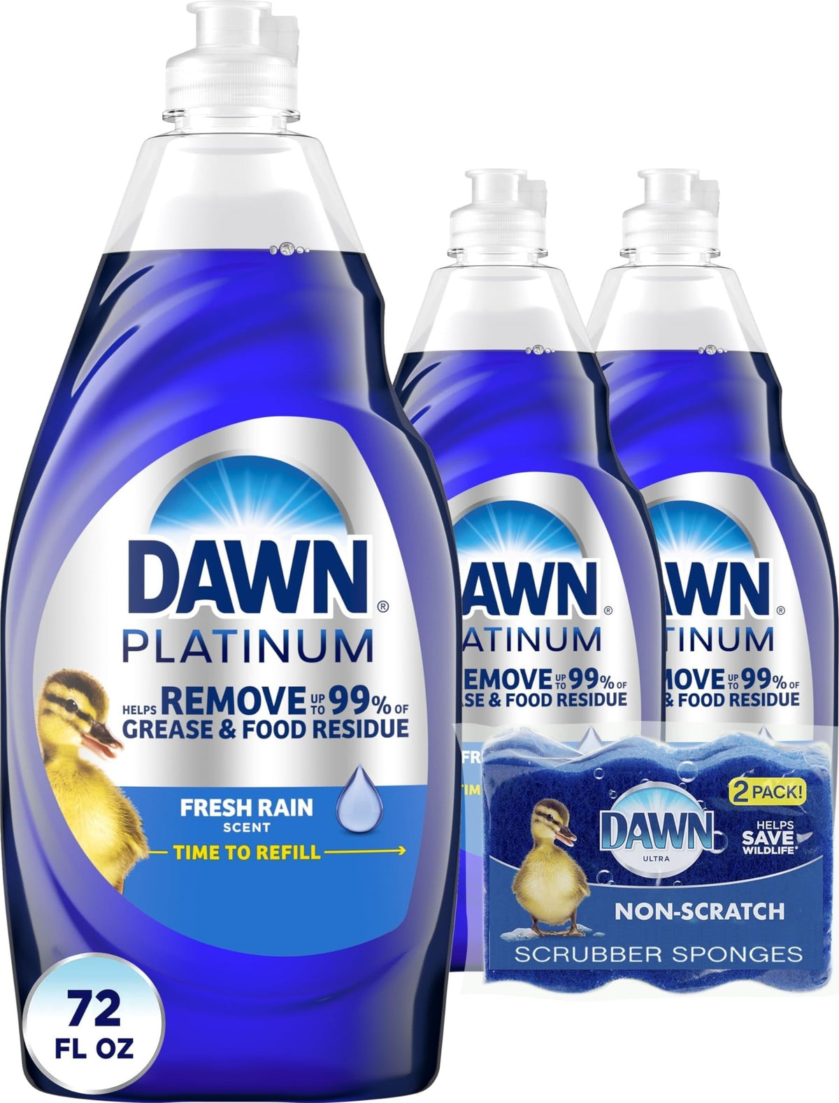 Value Pack of 3 Dawn Procter & Gamble 39713 Dish Soap, Ultra Original, 7.5-oz. Each