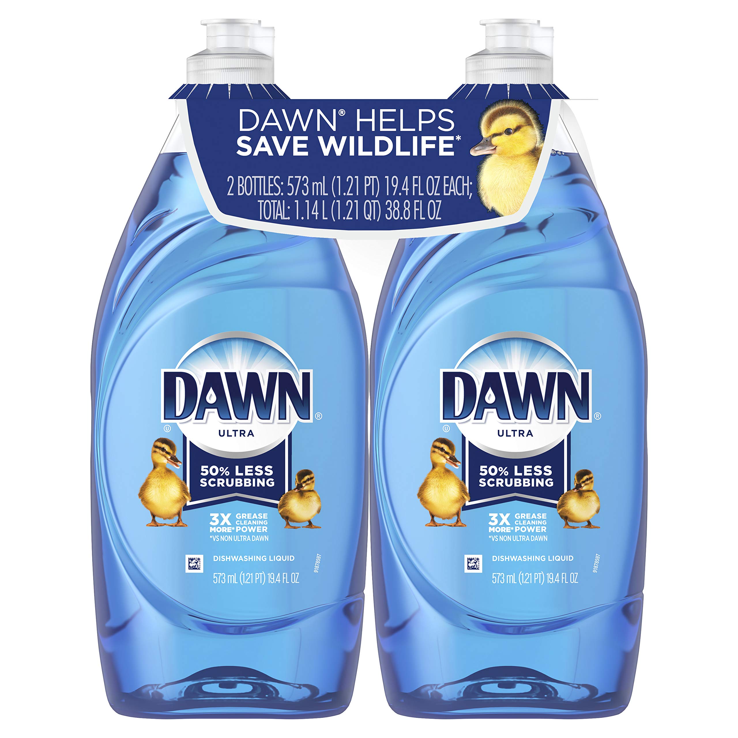 Value Pack of 3 Dawn Procter & Gamble 39713 Dish Soap, Ultra Original, 7.5-oz. Each